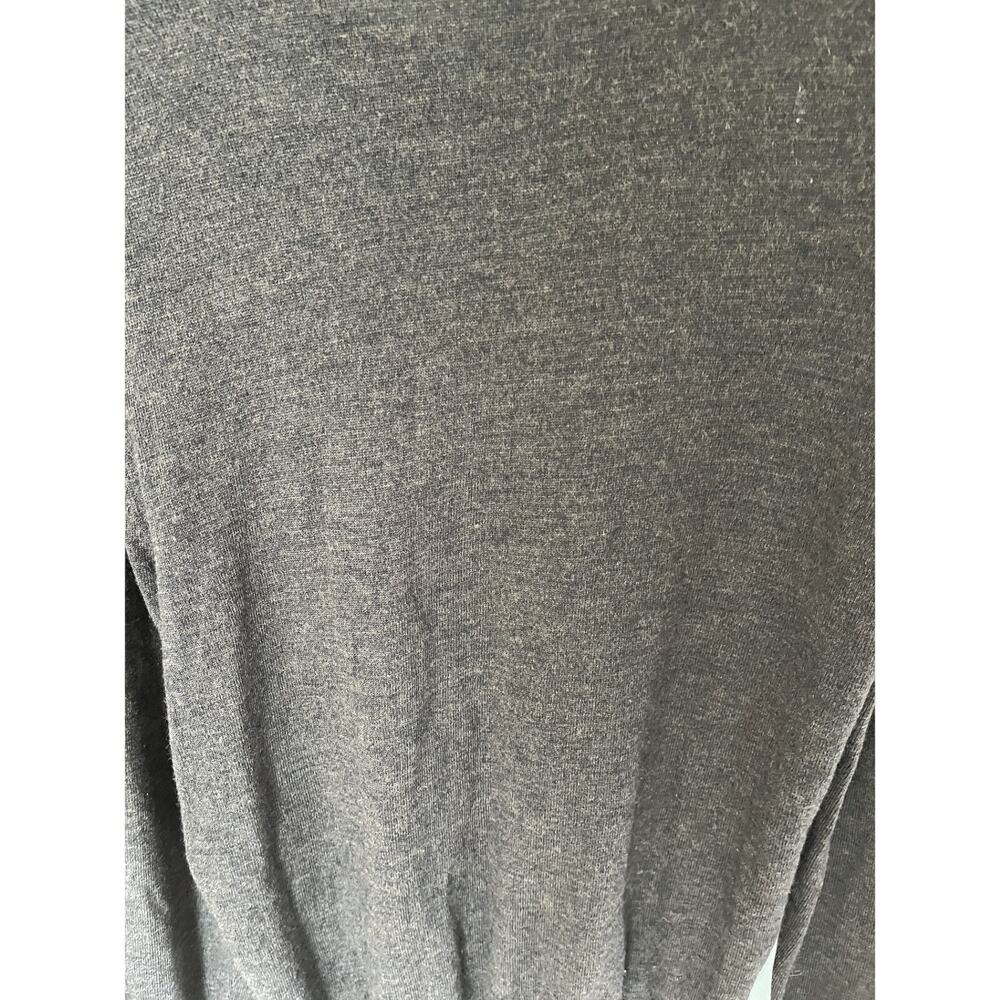 Gap Men Med. Merino Wool Brown V Neck Sweater Jumper, Classic core, Preppy - Picture 10 of 10